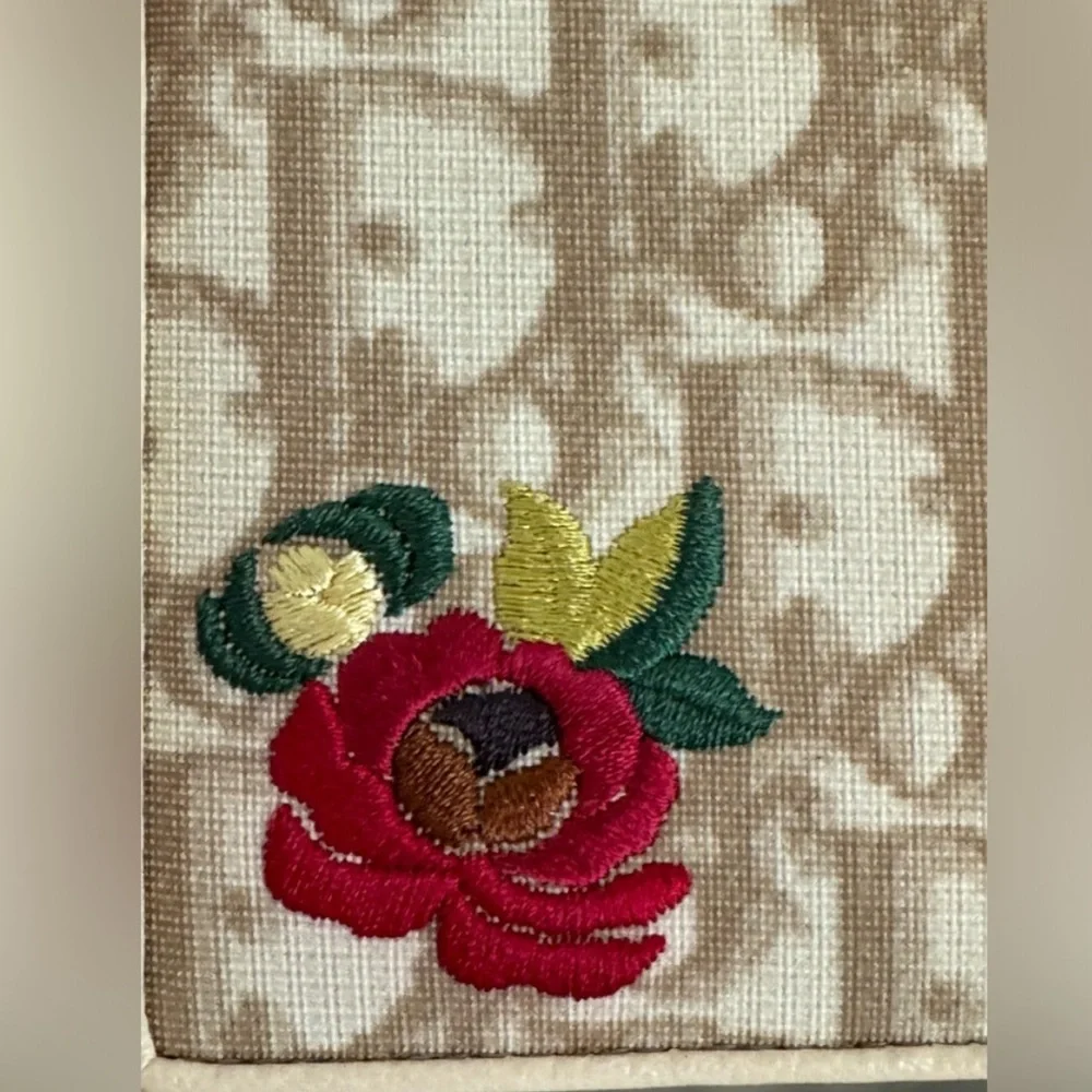 **SOLD** Dior Flower Trotter Card case with COA - Picture 8 of 11